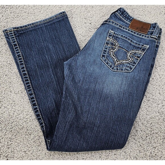Big Star Womens Jeans Hazel Bootcut Curvy Fit Low Rise Y2K Cowgirl Boho 28 x 29 - Picture 6 of 16
